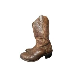 Vintage Durango Western Cowboy Men's Boots Size 8.5 D Outdoor Distressed Work